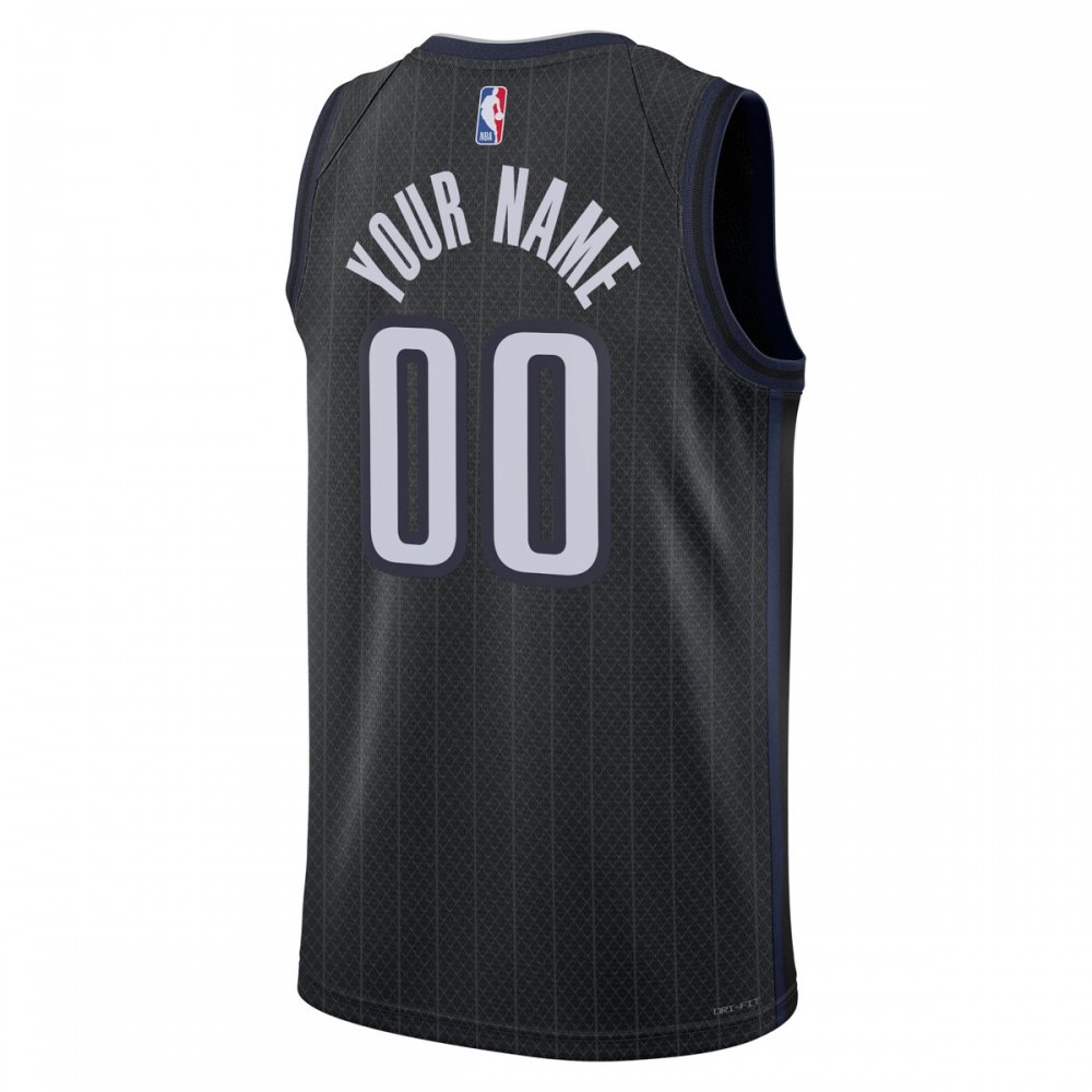 Orlando Magic Unisex 2022/23 Swingman Custom Jersey - City Edition - Black-Pro Kit Vault | Brand New 26/27 Sports Jerseys